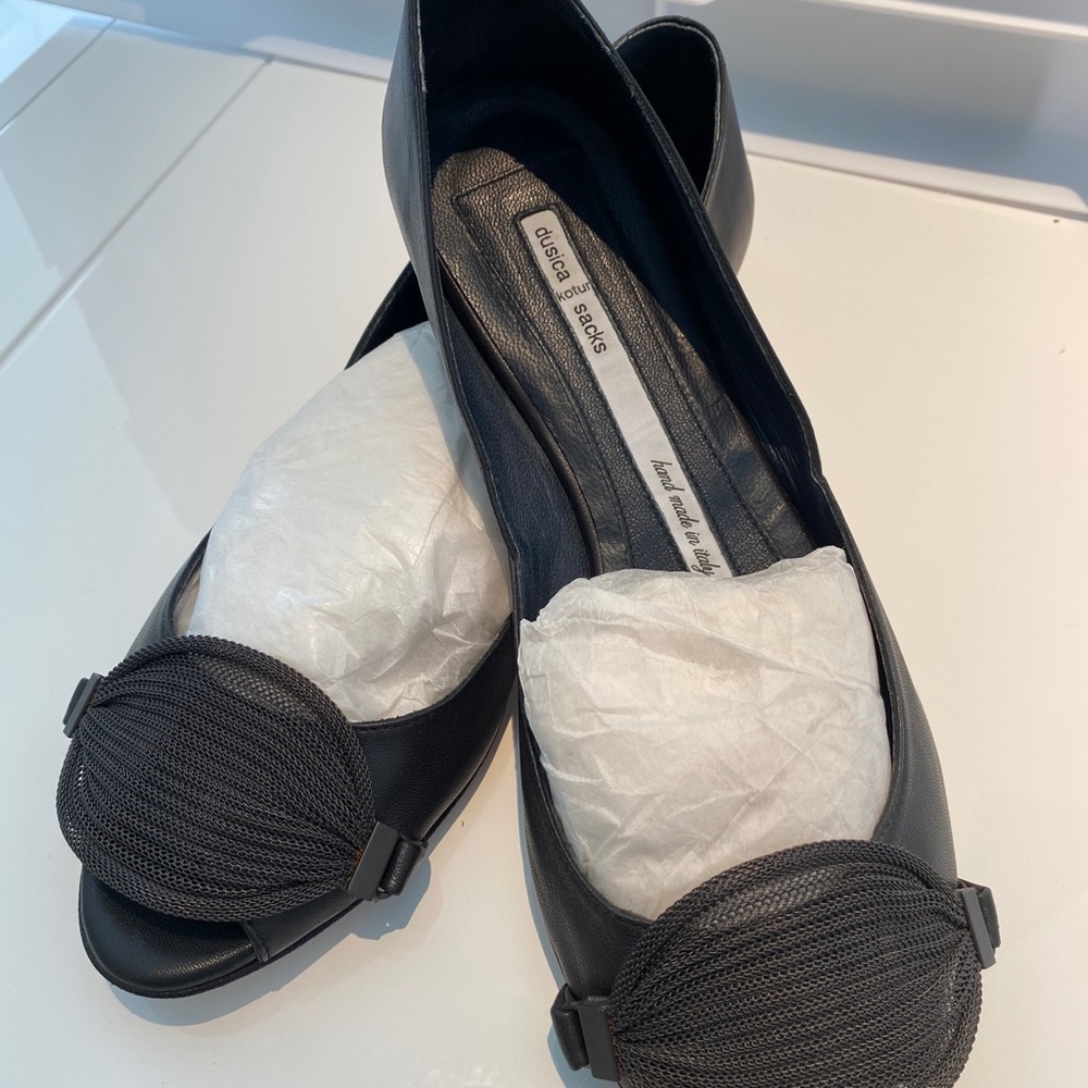 ‘Dusica’ Hand Made in Italy, Leather Flats